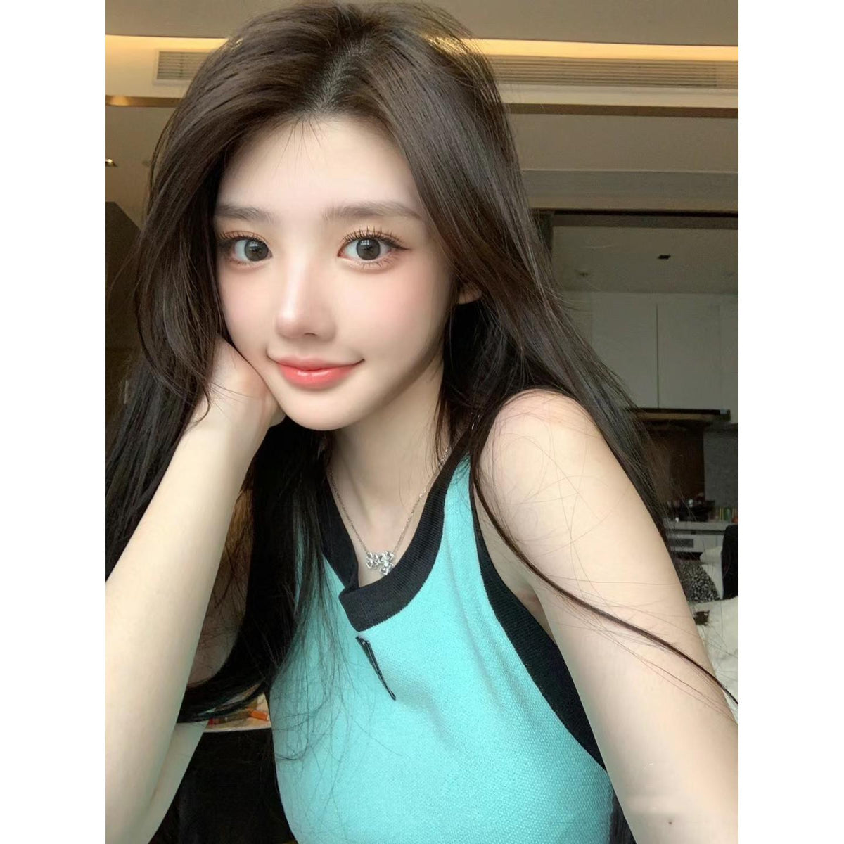 XNPHUI PORSLEN 14.20mm Grey Colored Contact Lenses (6 Months Wear)