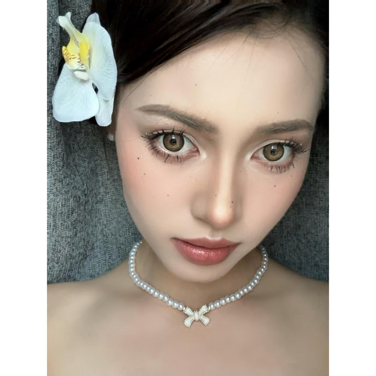 DZXBZONG BOOSCON 14.50mm Brown Colored Contact Lenses (6 Months Wear)