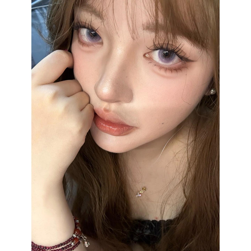 Kính áp tròng màu tím SMRSHENG thestarlens 14.50mm (thời hạn sử dụng 6 tháng)