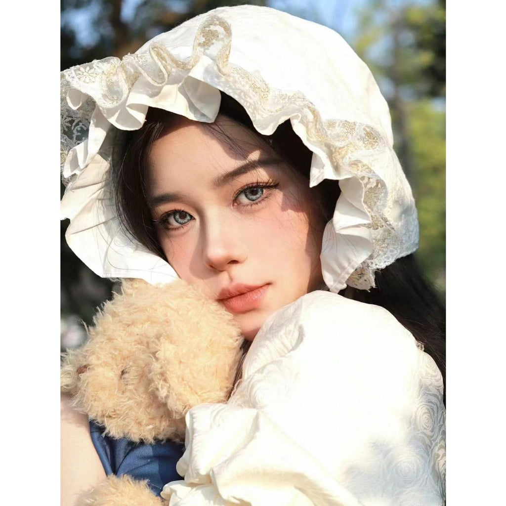 JYYTI FLLYCON 14.50mm Blue Colored Contact Lenses (6 Months Wear)
