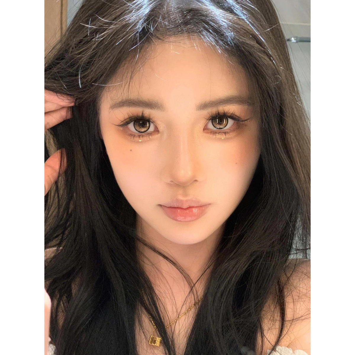 13KLA Xiyoulens คอนแทคเลนส์สี ขนาด 14.20 มม. สีน้ำตาล (ชนิดราย 6 เดือน)
