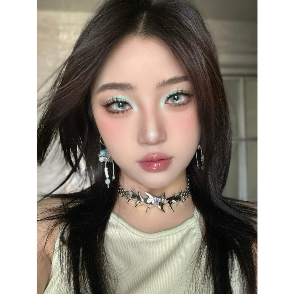 คอนแทคเลนส์สี BCLV รุ่น Xiyoulens ขนาด 14.20 มม. สีเขียว (แบบราย 6 เดือน)