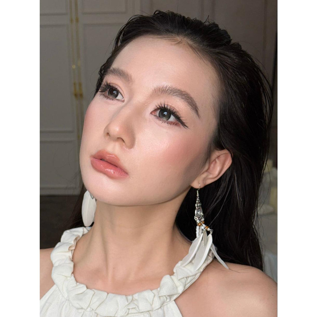 NYWHGUO MimiPark 14.50mm Gray Colored Contact Lenses (6 Months Wear)