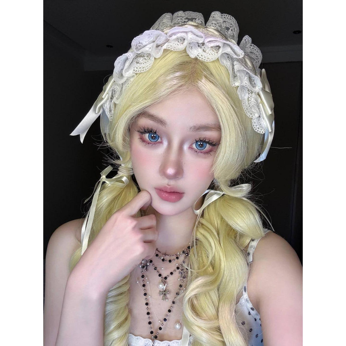 STYJLAN Serltyca 14.20mm Blue Colored Contact Lenses (6 Months Wear)