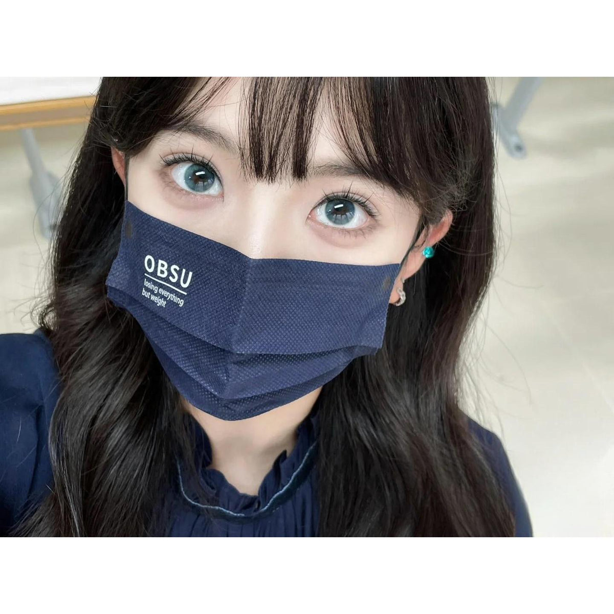 SMDNING MorningCon คอนแทคเลนส์สีฟ้า ขนาด 14.20 มม. (ชนิดราย 6 เดือน)