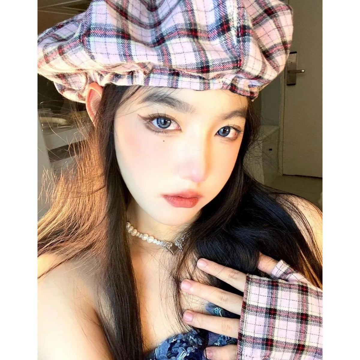 YSNZUI JONCON 14.50mm Blue Colored Contact Lenses (6 Months Wear)