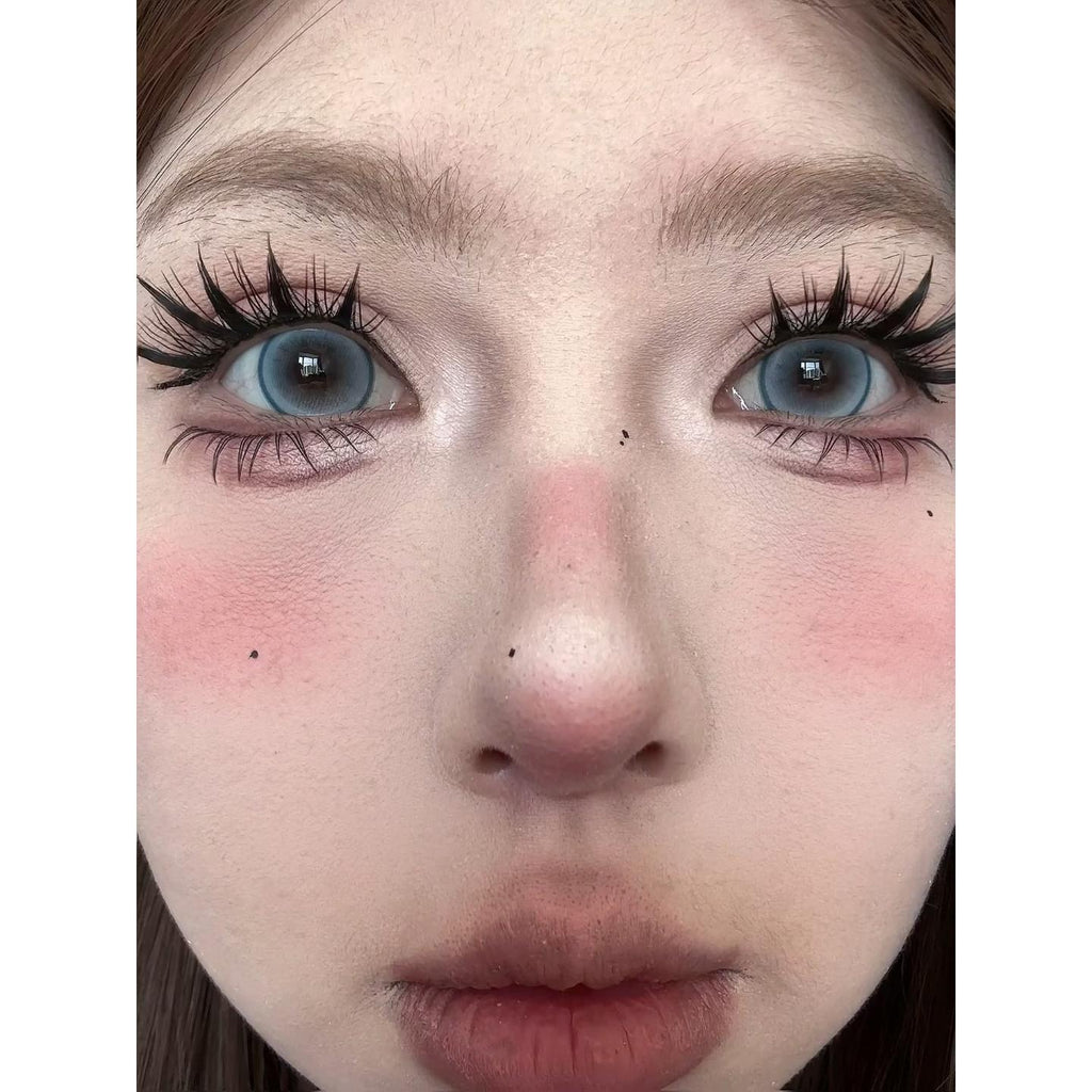 NHXXLAN Serltyca 14.20mm Blue Colored Contact Lenses (6 Months Wear)