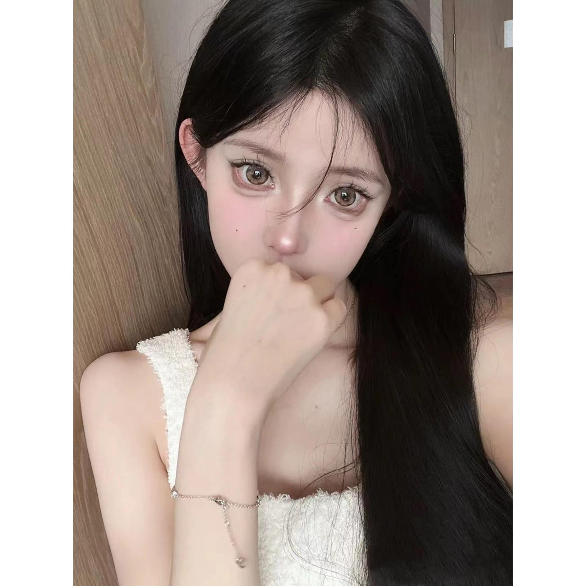 HTBHUA Xiyoulens 14.50mm Brown Colored Contact Lenses (6 Months Wear)
