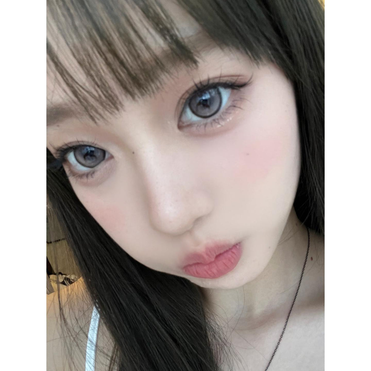 NWZZHU JONCON 14.50mm Brown Colored Contact Lenses (6 Months Wear)