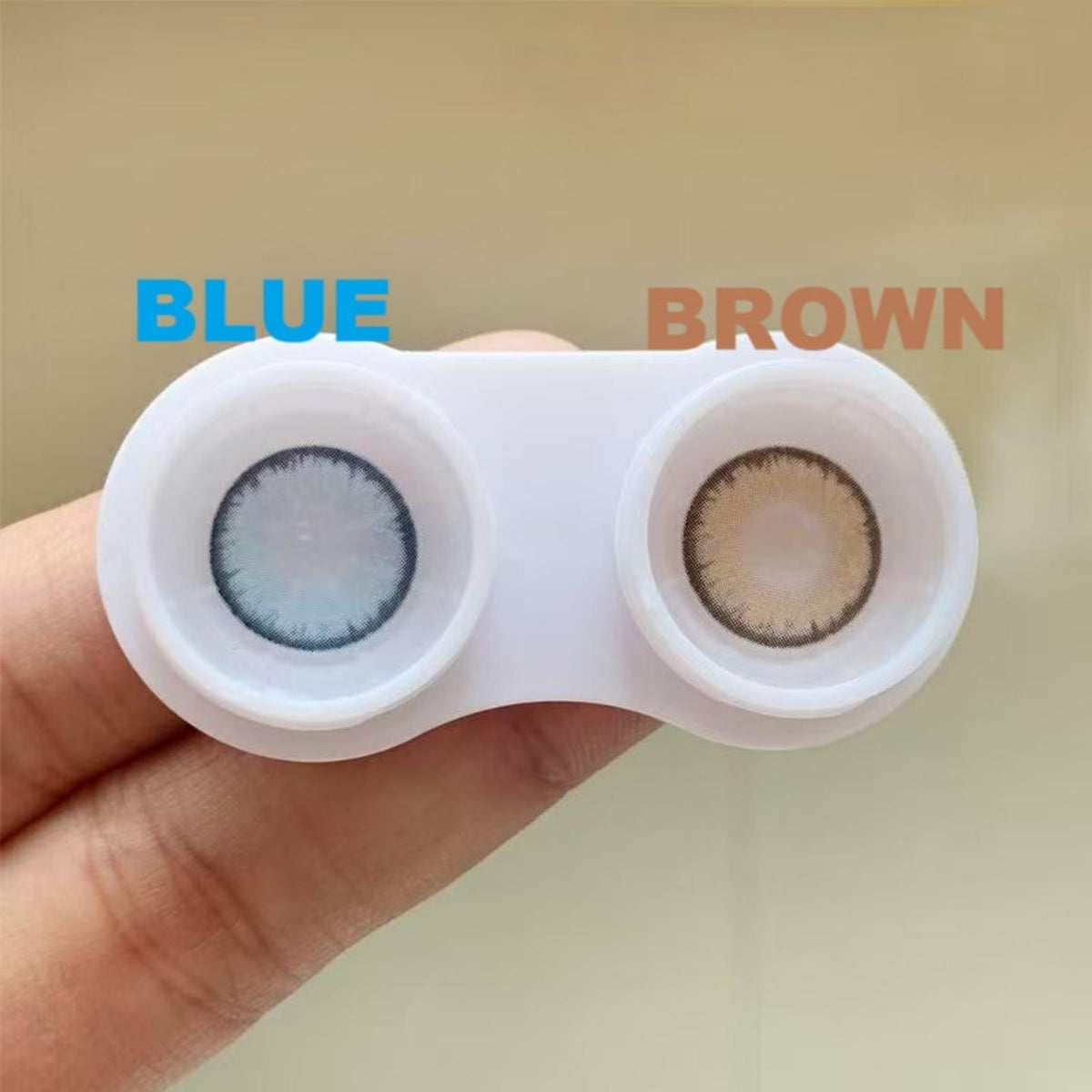 JYYTI FLLYCON 14.50mm Blue Colored Contact Lenses (6 Months Wear)