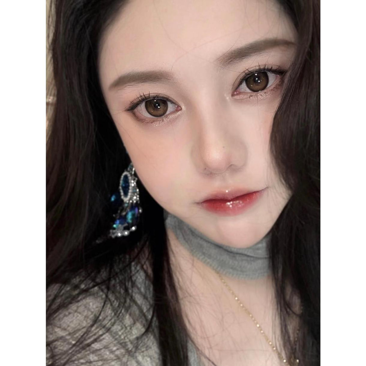 HYWLAI MorningCon 14.50mm Brown Colored Contact Lenses (6 Months Wear)