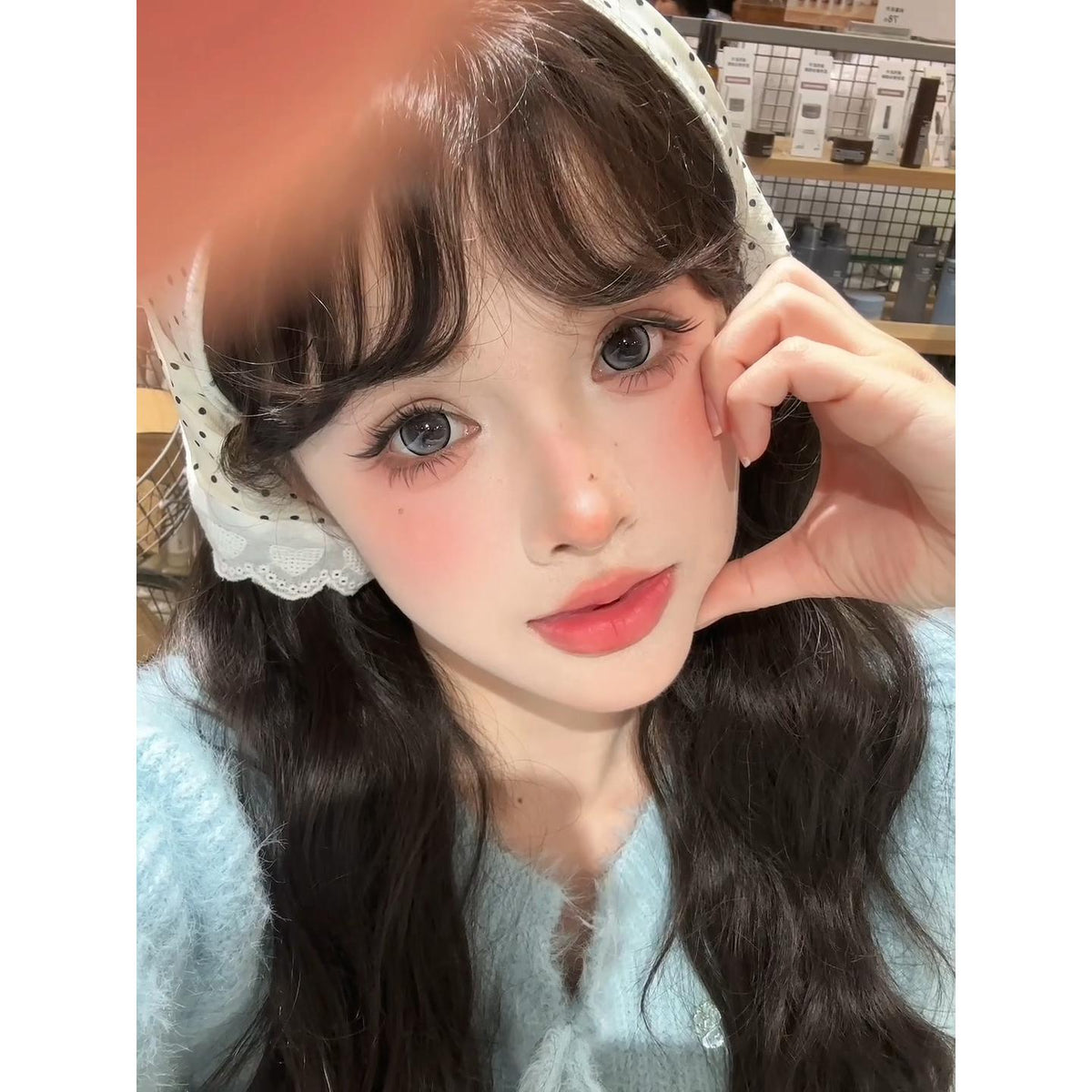 KKKAI thestarlens 14.50mm Grey Colored Contact Lenses (6 Months Wear)