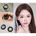 คอนแทคเลนส์สีน้ำตาล HJNLI OBALEN ขนาด 14.50 มม. (ชนิดราย 6 เดือน)